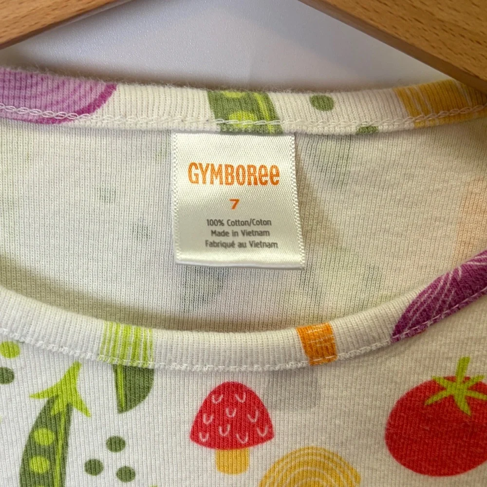 Gymboree Girls 7 Embroidered Vegetable Skirtall Set‎ - Little Sprout Garden